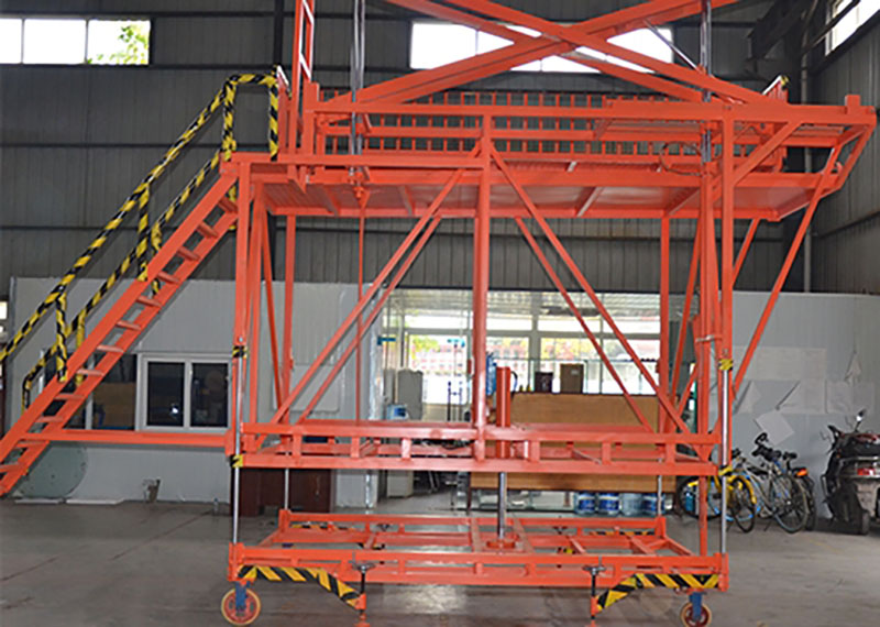 鋁合金多層升降折疊檢修平臺